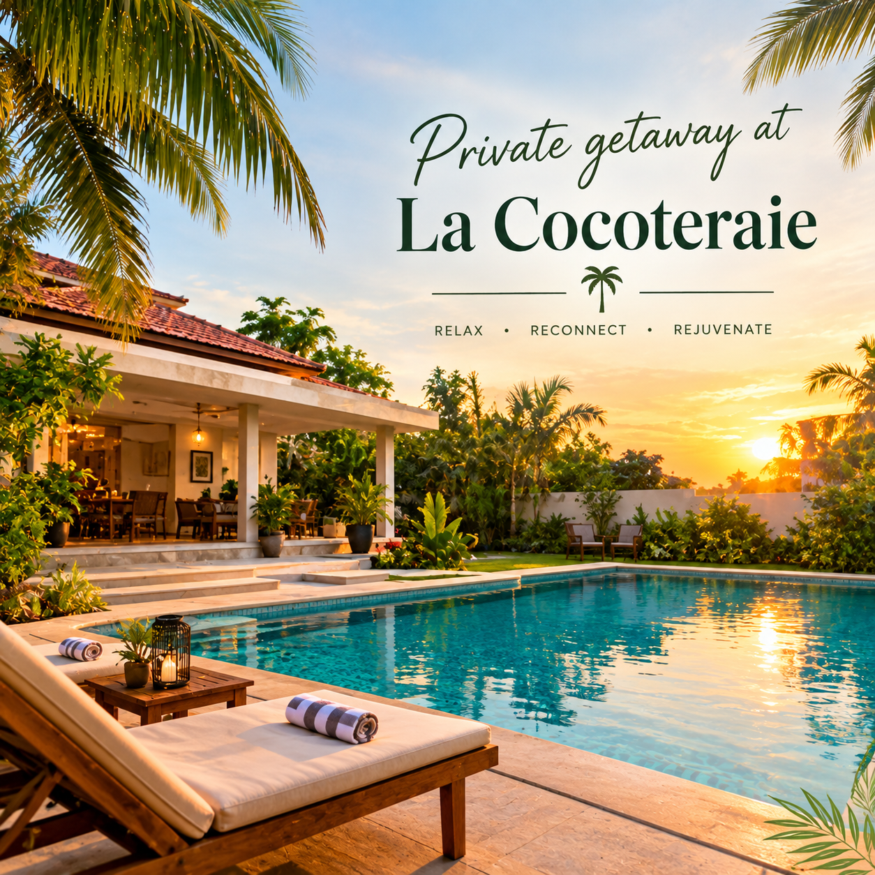 Private getaway at La Cocoteraie